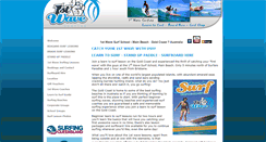 Desktop Screenshot of firstwavesurfing.com.au